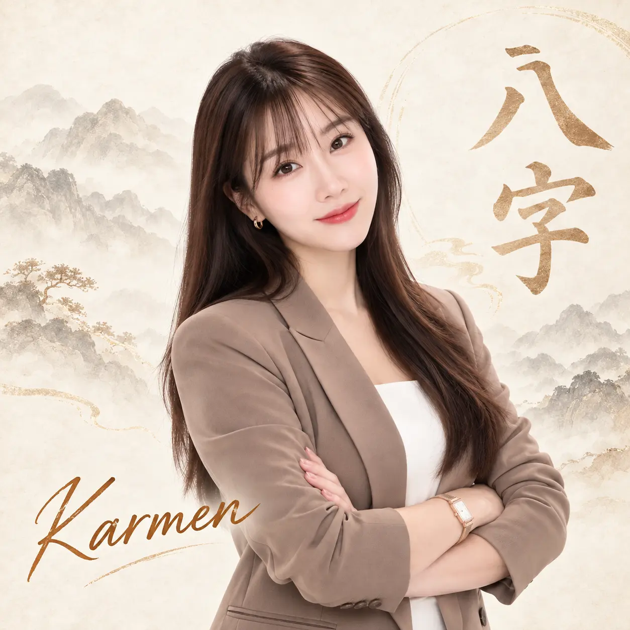 楊茟荋老師專屬形象圖